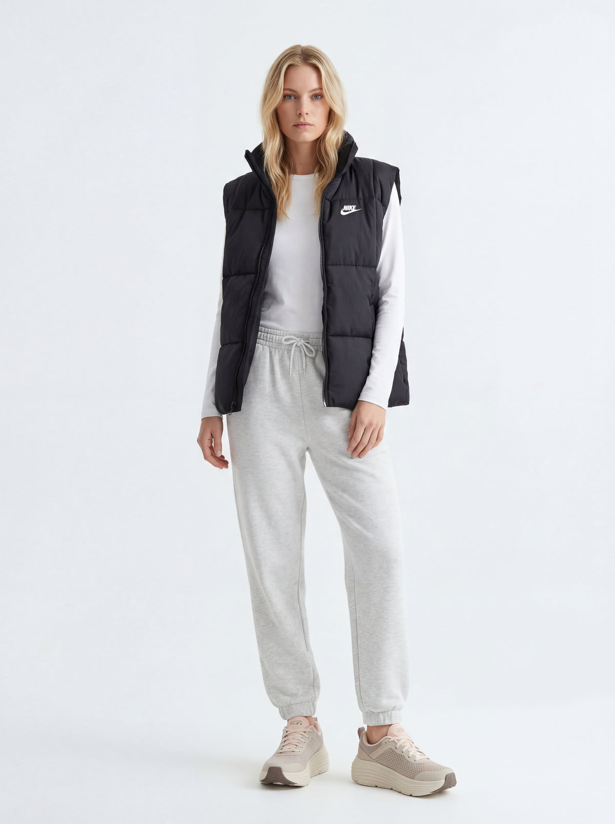 Skechers Max Cushioning + JJXX JXCELINE MAGLIETTA + Tiffosi GIRL APPLE_2 + Nike Giubbotto Smanicato - 07