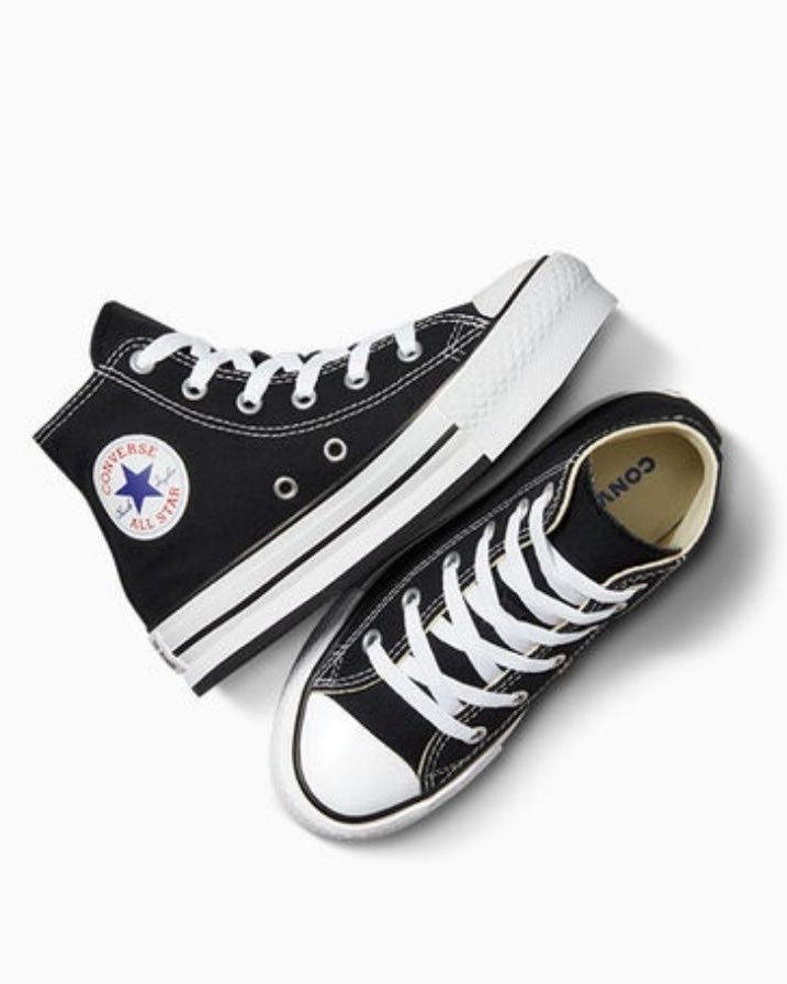 CONVERSE Sneakers In Tela CTAS EVA LIFT PLATFORM HIGH Nera