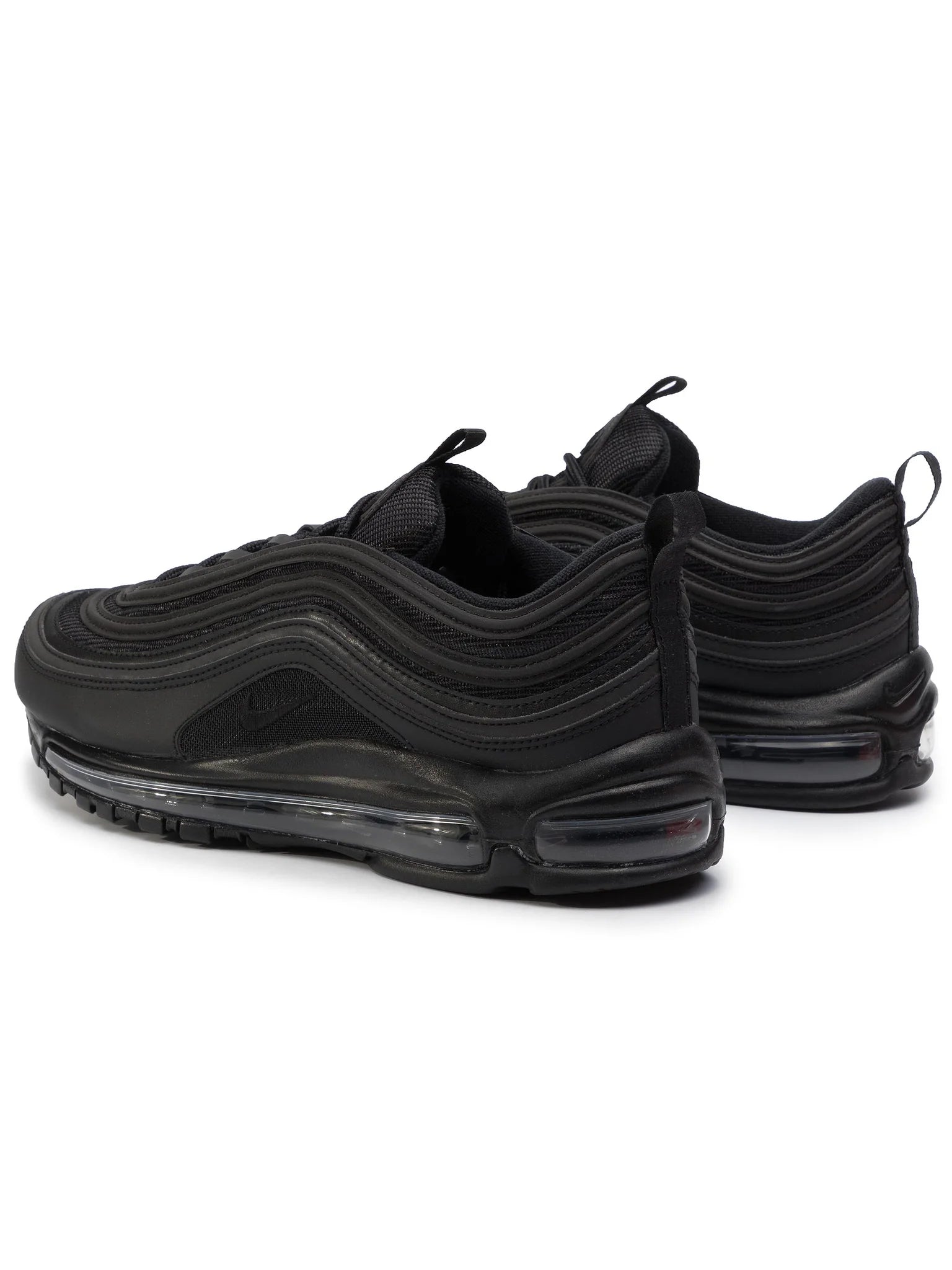 NIKE Air Max 97 Sneakers In Pelle e Tela Suola Con Sistema Air Nera