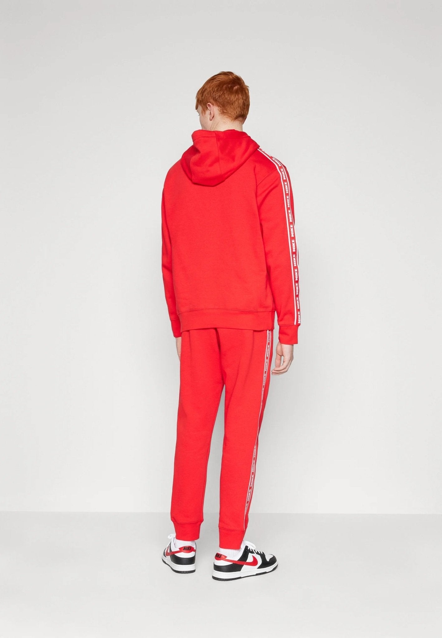 Nike tuta completa Rossa banda laterale - Nike