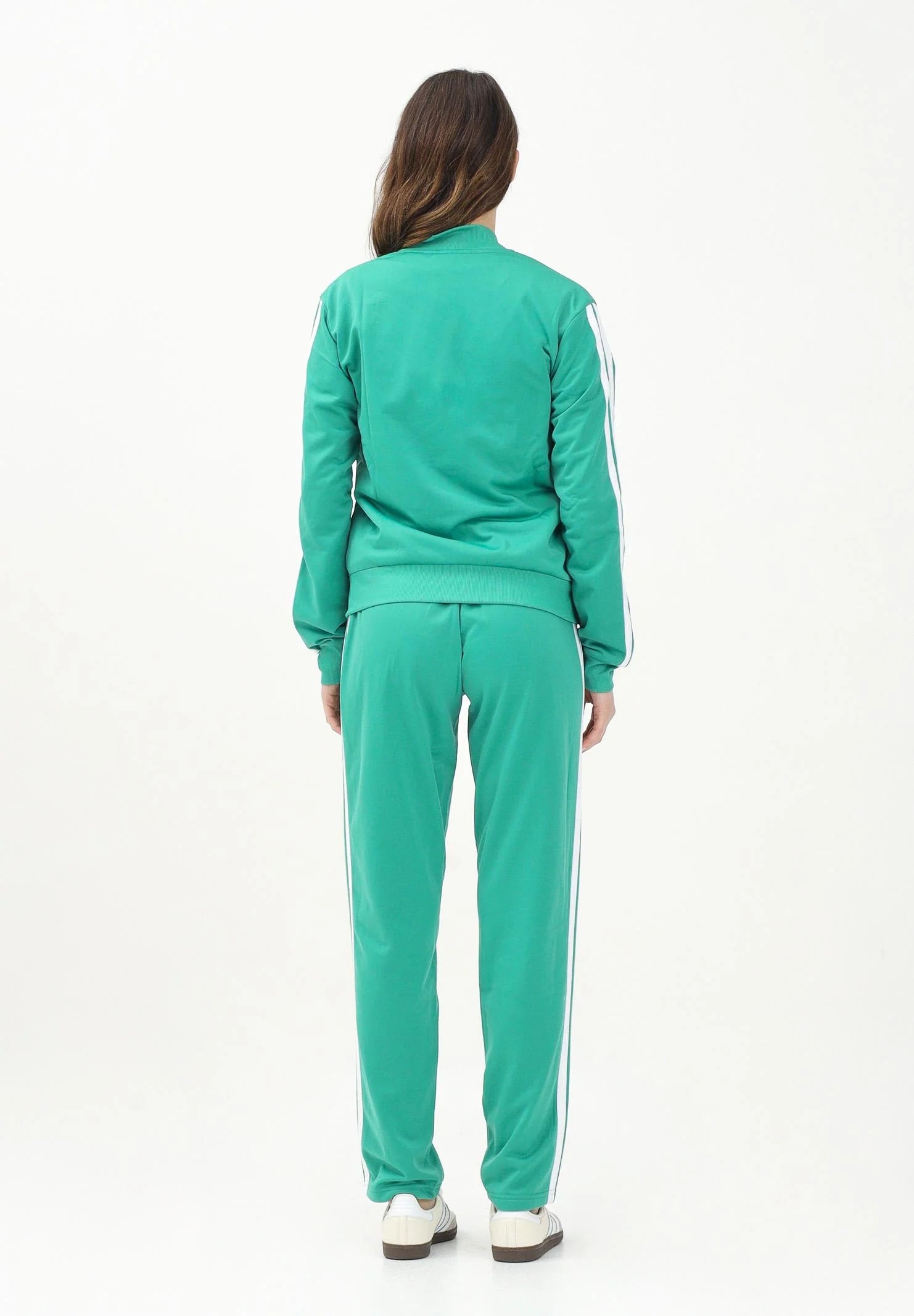 TUTA ADIDAS PERFORMANCE VERDE/BIANCO