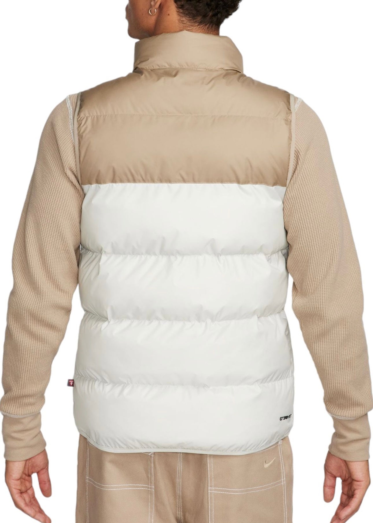 Smanicato Nike in piuma Beige/Bianco - Nike abbigliamento