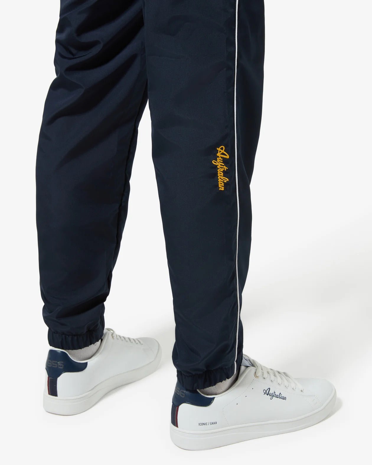 Tuta Completa Australian Uomo Logo giallo quadretti blu - Australian