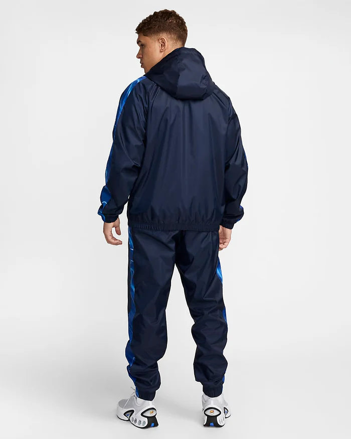 NIKE Tuta Chelsea Leggera In Microfibra Con Zip e Cappuccio