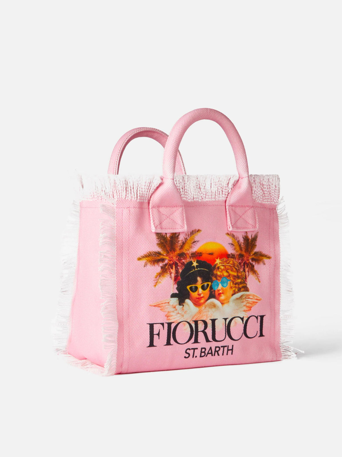 SAINT BARTH Borsa a Mano Colette Fiorucci Rosa