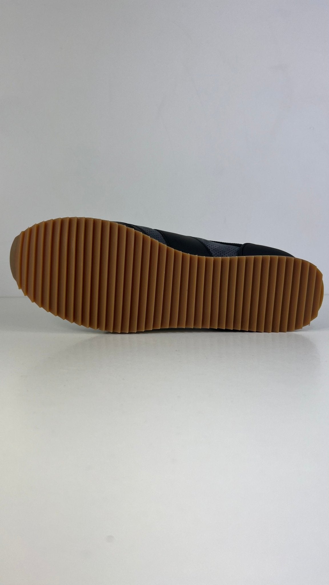 Armani sneaker nero/antracite pelle e camoscio - Emporio Armani EA7