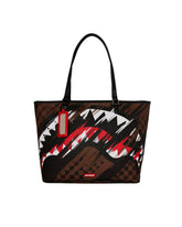 SPRAYGROUND Borsa Smeared Grunge Tote Marrone