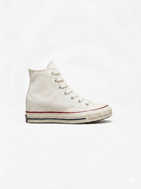 CONVERSE Scarpa In Tela Chuck 70 Wedge High Bianca