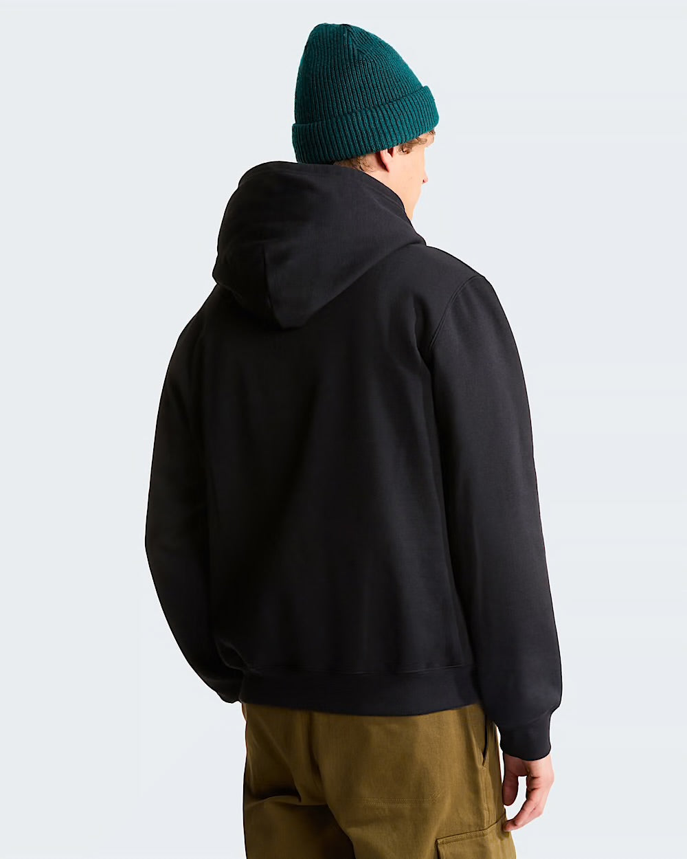 THE NORTH FACE Felpa Con Cappuccio Logo Grande Nero 26/27