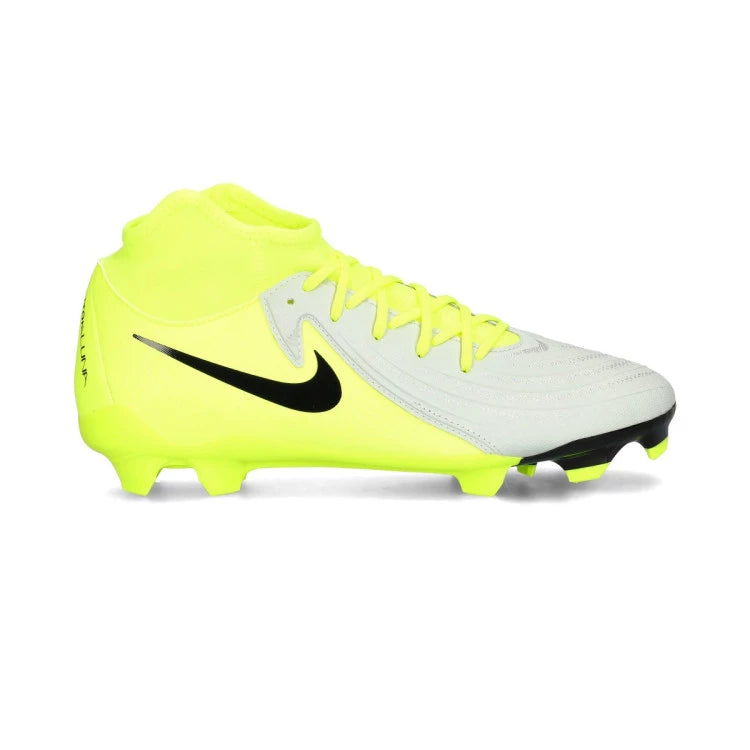 NIKE Scarpe Da Calcio Collo Alto Phantom Luna Grigio/Fluo