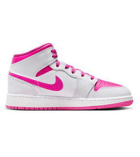AIR JORDAN 1 Mid Bianco/Rosa