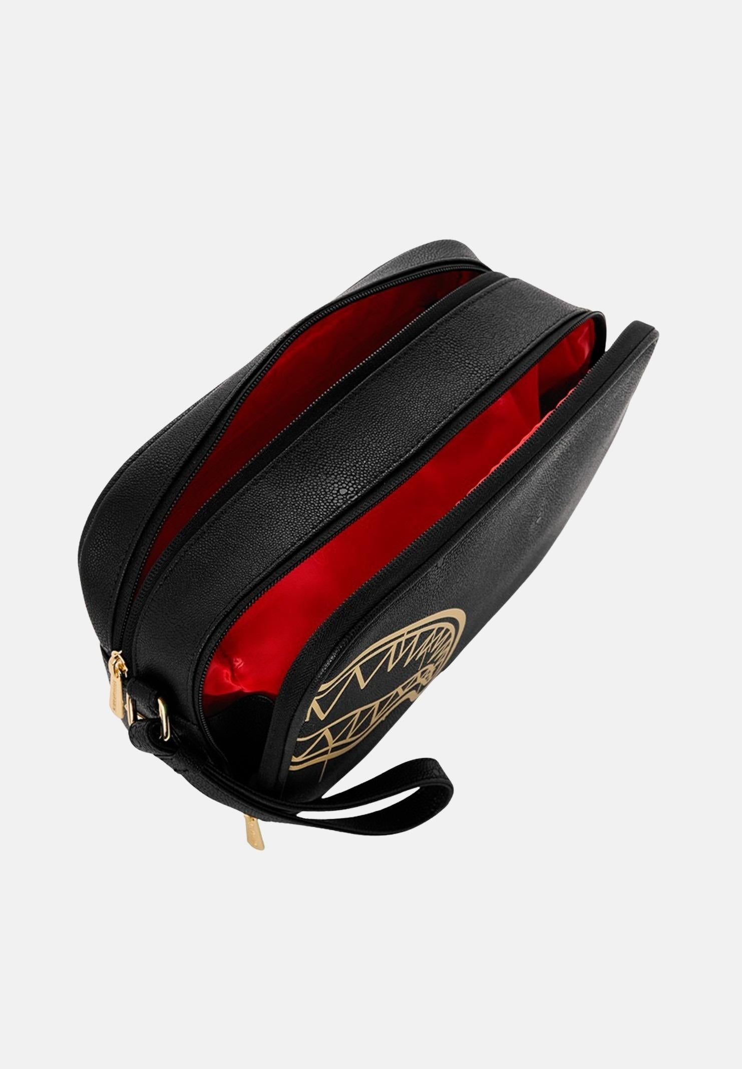 SPRAYGROUND Pochette That Gold Drap nera