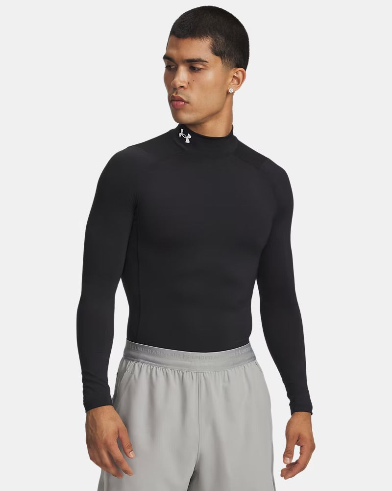 UNDER ARMOUR T-Shirt a Maniche Lunghe Tech HeatGear Nera