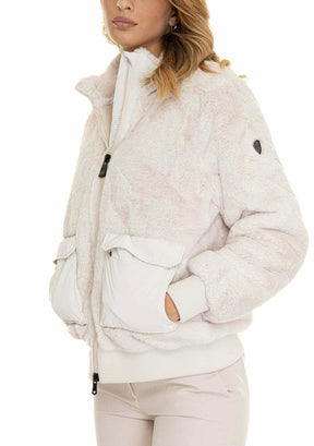 EMPORIO ARMANI DONNA GIUBBOTTO PELLICCIA PANNA