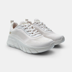Skechers Bobs B Flex Hi Fly Sneaker Donna Bianco