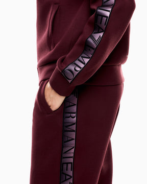 EMPORIO ARMANI DONNA TUTA DYNAMIC ATHLETE IN TESSUTO TECNICO NATURAL VENTUS7 BORDEAUX