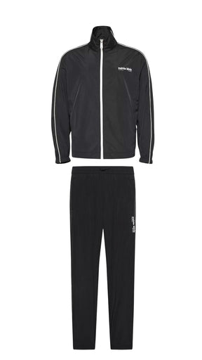 CALVIN KLEIN tuta in Microfibra nera