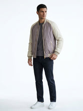 SOLDIER Jacket In Nylon Con Zip Beige
