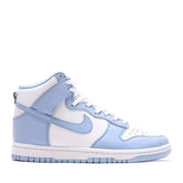 NIKE Dunk High Bianco/Celeste