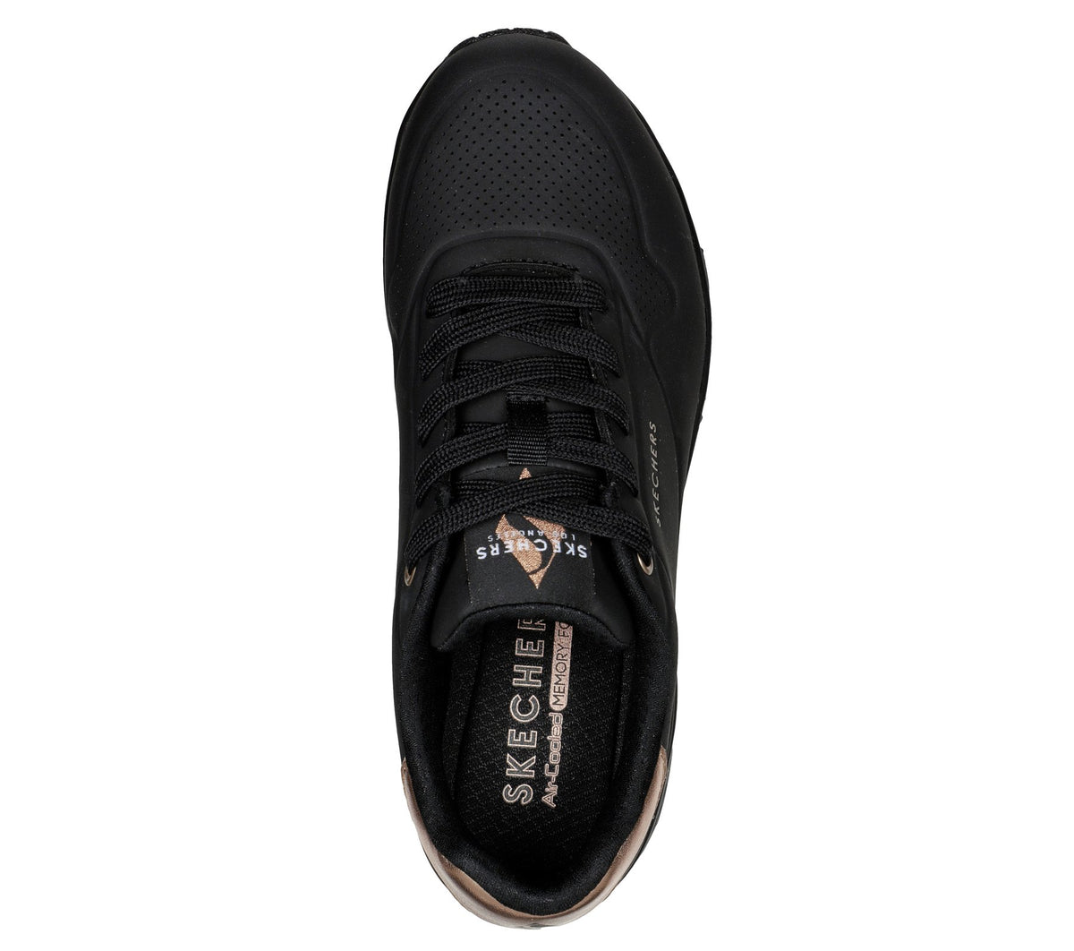 177094/BBK Skechers Donna Uno Golden Air Nere 26/27