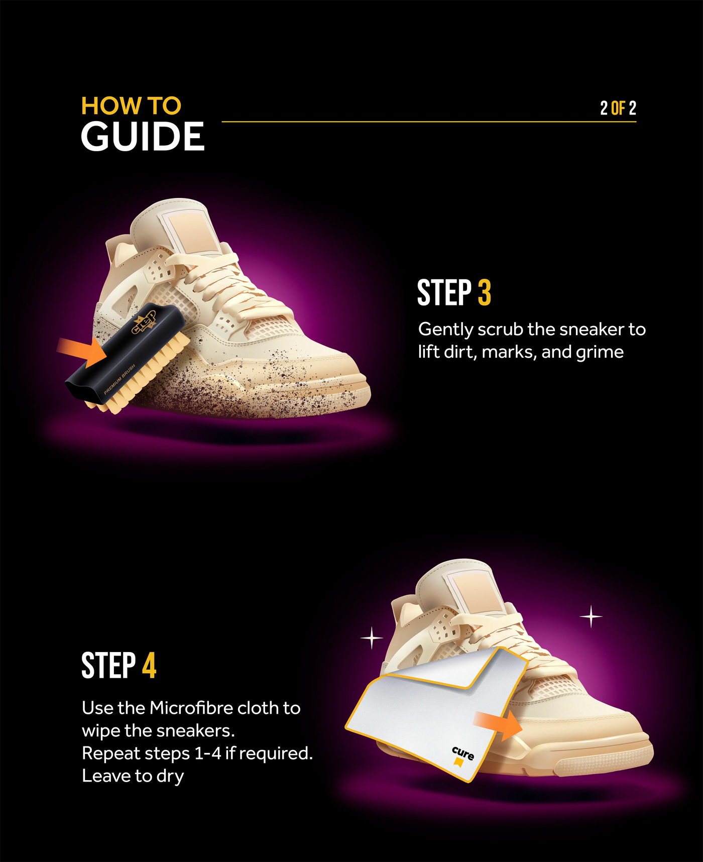 CREP PROTECT Cure Kit Pulisciscarpe da viaggio