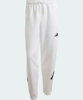 ADIDAS Tuta Completa Con Zip e Cappuccio Bianco/Nero