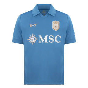 SSC NAPOLI Maglia Napoli Home Authentic Centenario Azzurra