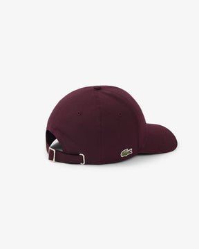 LACOSTE Cappellino Da Baseball Con Ricamo 3D Bordeux