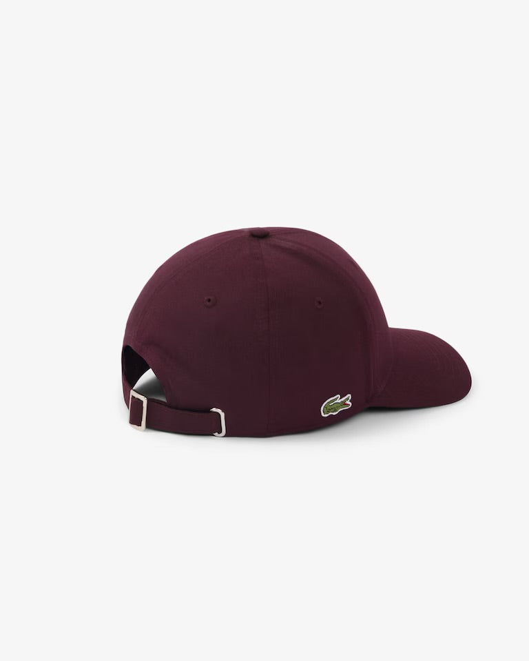 LACOSTE Cappellino Da Baseball Con Ricamo 3D Bordeux