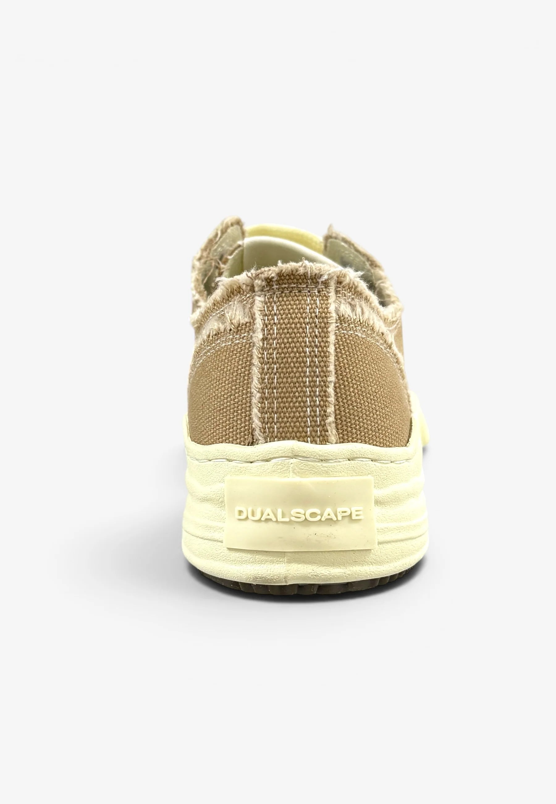 DUALSCAPE Sneakers In Tela Marrone/Panna