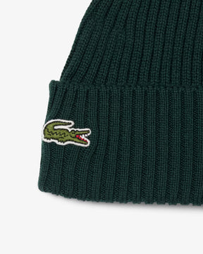 LACOSTE Berretto In Lana Verde