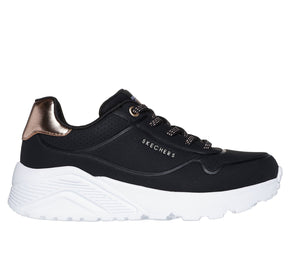 310384L/BKRG Skechers Los Angeles Metallic Mode Bambino/Bambina Nera 26/27