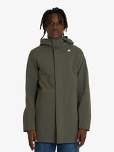 K-WAY GIUBBOTTO GIACCA VERDE MILITARE MARLY BONDED 25/26