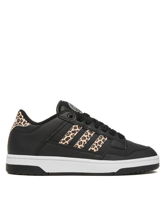 Adidas Rapid Court Low Sneaker Unisex Nera Dettagli Maculati