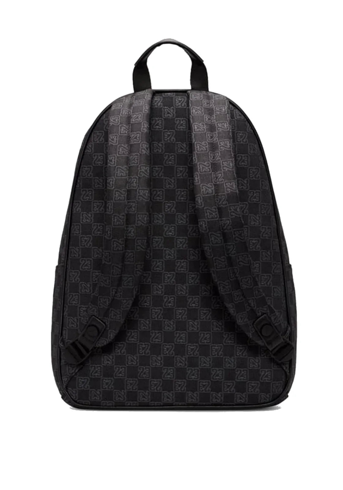 JORDAN Zaino in Tessuto Con Monogramma Nero