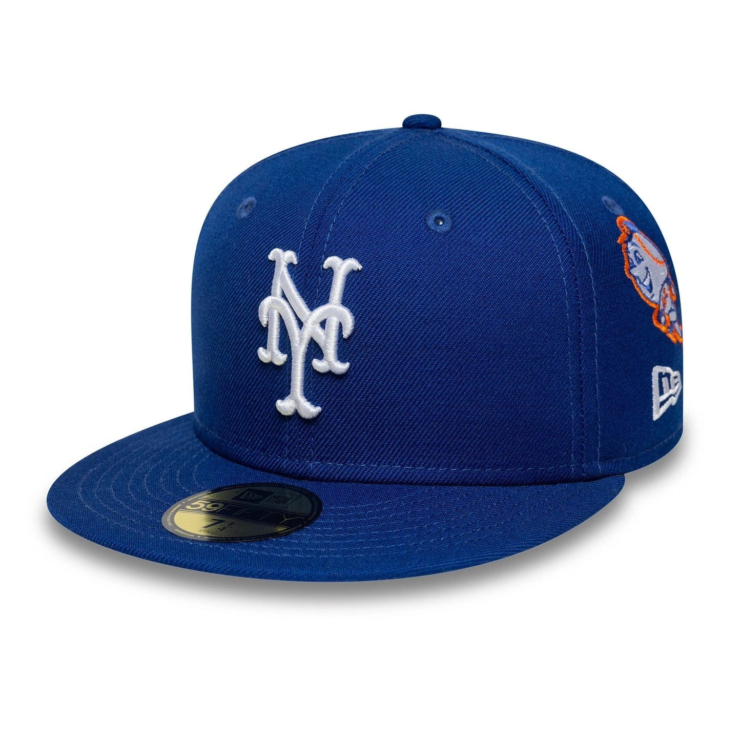 NEW ERA Cappello 59Fifty New York Mets MLB Visiera Piatta Con Dettagli Ricamati Blu