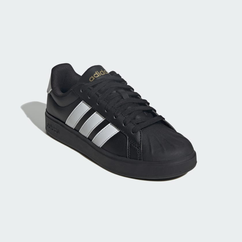 ADIDAS Superstar Streettalk Sneaker In Pelle Nera/Bianca