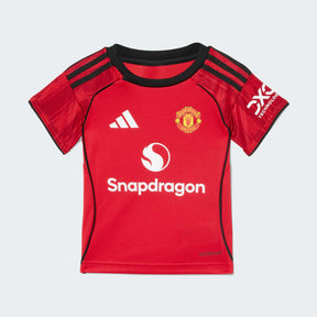 Adidas Completino Manchester United Bambino Rosso Bianco