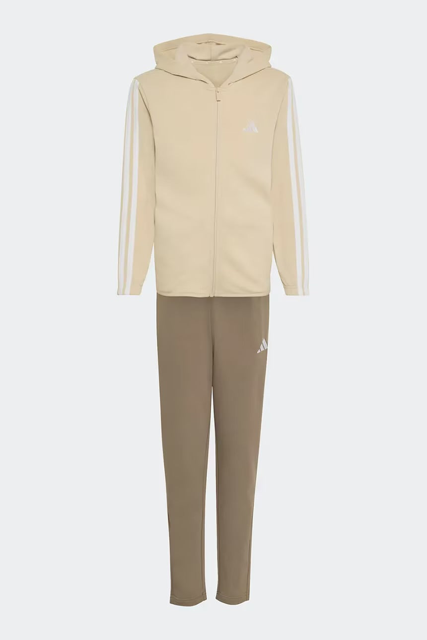 ADIDAS Tuta Acetata Bambino Performance Beige/Marrone