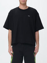 DISCLAIMER T-Shirt Basic Con Logo Piccolo in Rilievo Nera