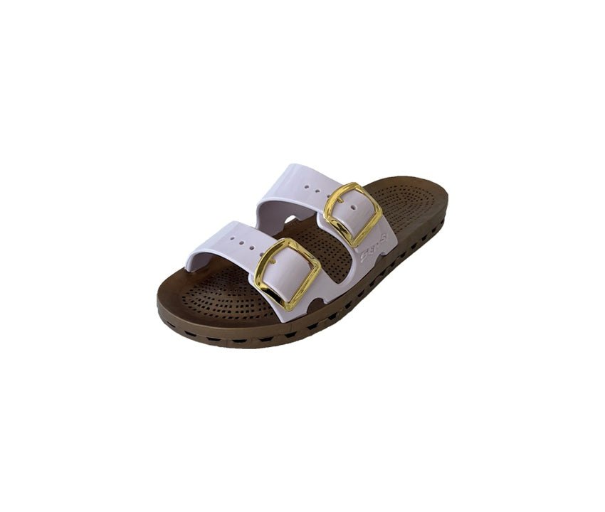 SENSI Ciabatta BAMBINO Suola Marrone Forata PRESTIGIO Aurora