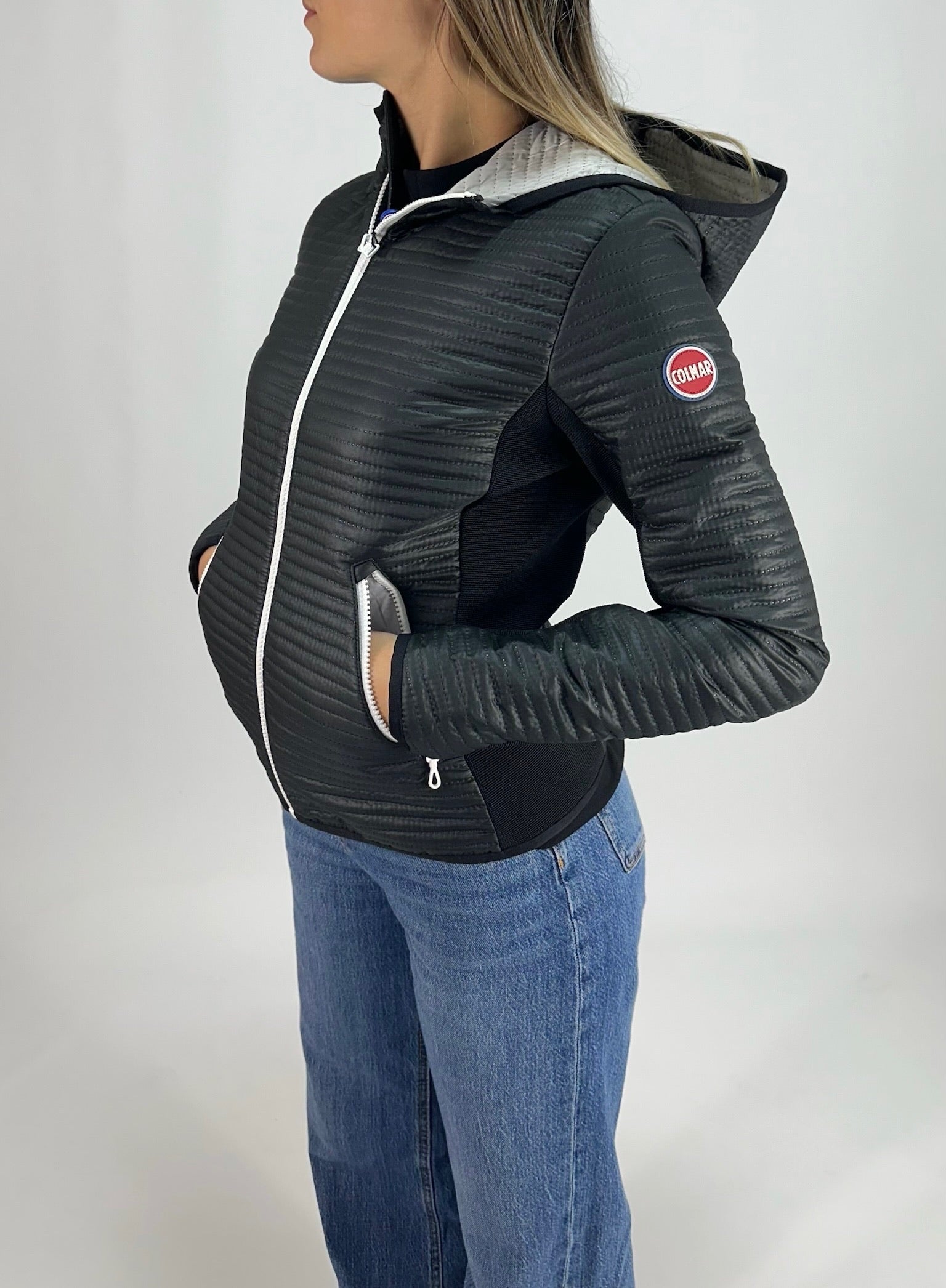 COLMAR GIUBBOTTO MOD.2033 TES.5UM NERO 100g DONNA