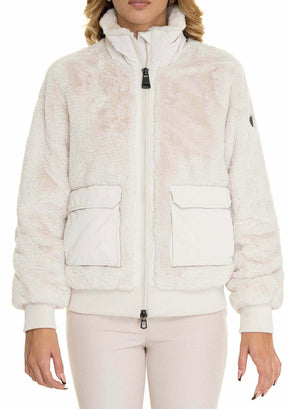 EMPORIO ARMANI DONNA GIUBBOTTO PELLICCIA PANNA