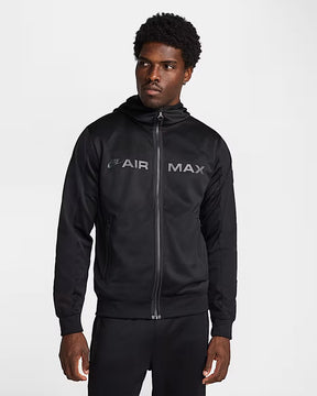 NIKE Tuta TN Leggera Acetata Con Zip Tutta Nera