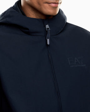 EMPORIO ARMANI Antivento Con Cappuccio Blu