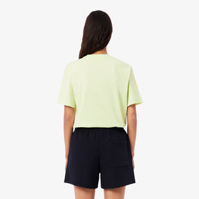 LACOSTE T-Shirt Basic Donna Verde
