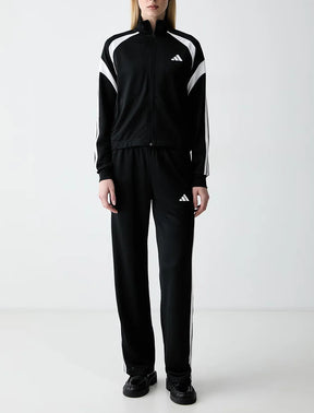 ADIDAS Tuta Completa Con Zip Donna Nero/Bianco