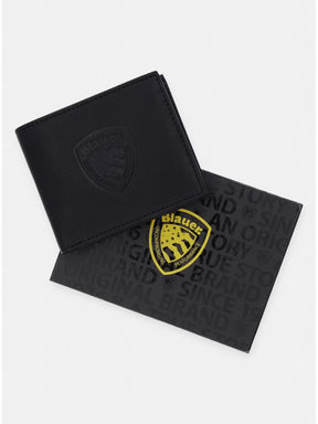 BLAUER Portafoglio In Pelle Nero