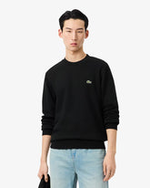 LACOSTE Felpa Girocollo Nera