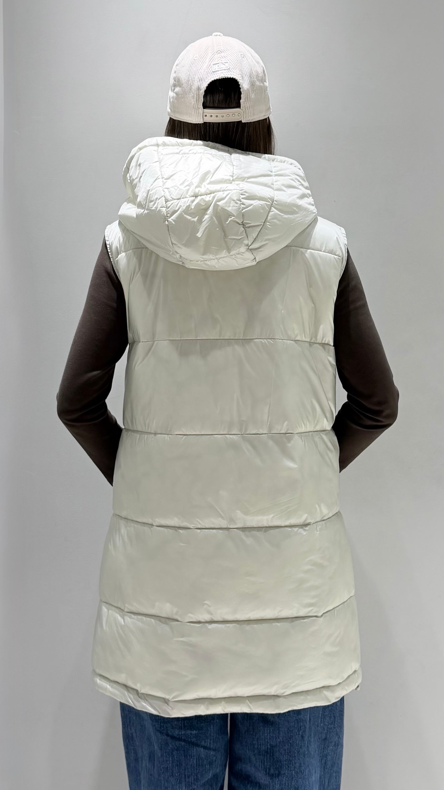 TREZ GIUBBOTTO SMANICATO DONNA FASCIATO LUNGO  BEIGE